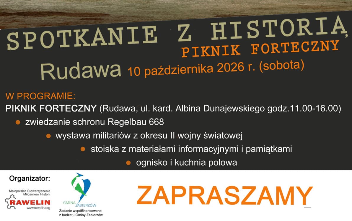 Piknik forteczny w Rudawie podsumuje cykl „Spotkania z historią”