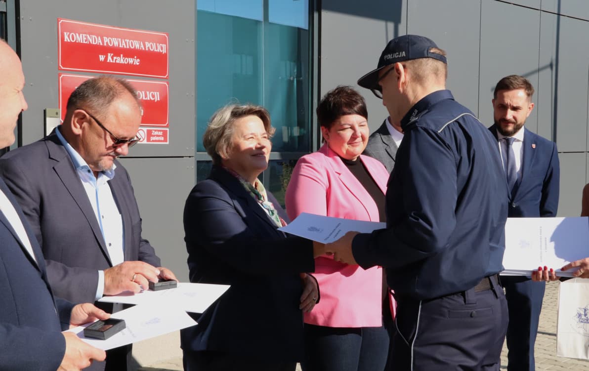 Nowe radiowozy trafią do Komisariatu Policji w Zabierzowie